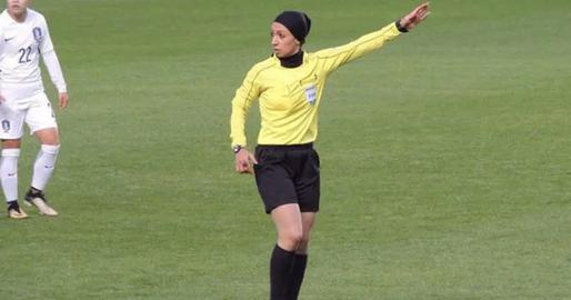 Iran's First International Female Football Referee Barred from World Cup