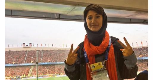 Sports reporter Niloofar Mohammadi was arrested on September 22 and is being kept at Tehran’s Evin prison.