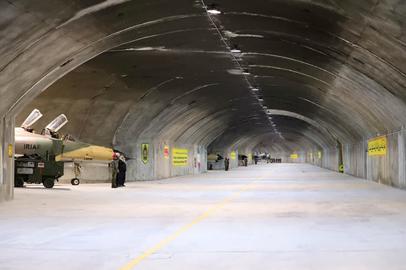 Iranian Air Force Unveils Underground Base, Official Media Say