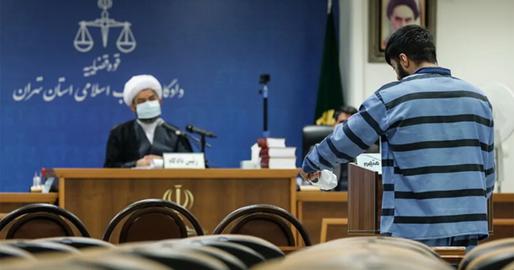 Mahan Sedarat told the court he intended to peacefully gather with other protesters and chant slogans. The judge accused him of "disrupting the social order."