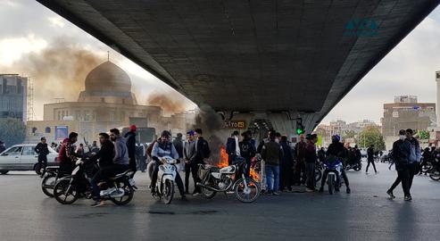 Tens of thousands of Iranians rallied in some 100 cities and towns across oil-rich Iran in November 2019 after the authorities announced a sudden hike in the price of gasoline.