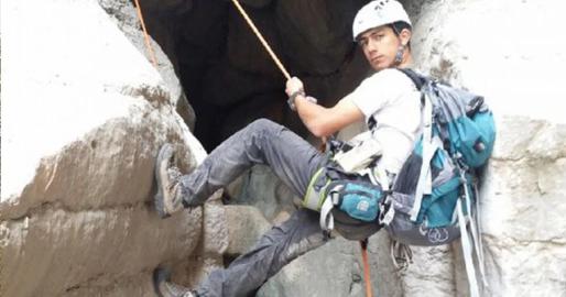 Eshragh Najafabadi, a former member of Iran's national mountain bike team, was detained in Shiraz on November 9.