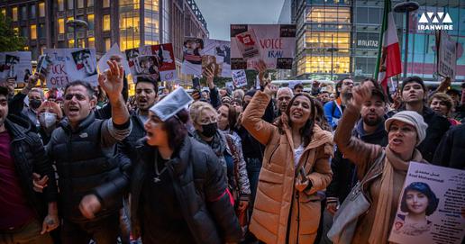 تجمع ایرانیان هامبورگ در حمایت از اعتراضات سراسری مردم ایران
