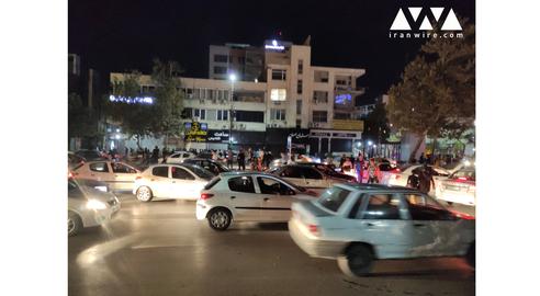 گزارش تصویری از اعتراضات هفتم مهر در مشهد