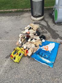 آشغال‌های جمع‌آوری شده از دریا