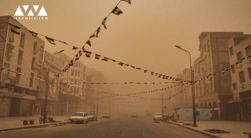 تصاویر اختصاصی ایران‌وایر از آلودگی هوا در خوزستان