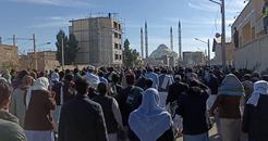 حضور مجدد معترضان بلوچ در خیابانهای زاهدان پس از نماز جمعه