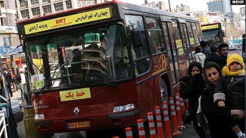 دومین روز اعتصاب و تجمع رانندگان شرکت واحد اتوبوسرانی تهران