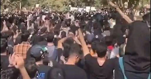 Iranians united on Saturday in a day of worldwide protest. Inside the country, university students walked out of classes and joined others on the streets. There were protests in towns and cities across Iran.