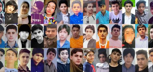 Amnesty International gives the names and details of at least 44 children killed since the protests erupted in the middle of September and describes the “heartless violence” inflicted upon their families.