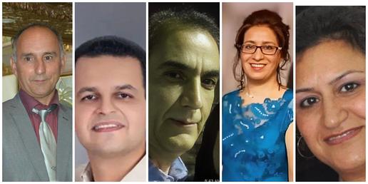 Five Baha'i citizens, who had been arrested in Shiraz and Yazd over the past few weeks, have been released. Five others recently detained still remain in the custody of the Ministry of Intelligence
