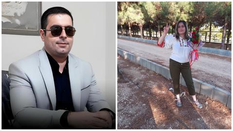 عاطفه رنگریز و ناصر سرگران از زندان آزاد شدند