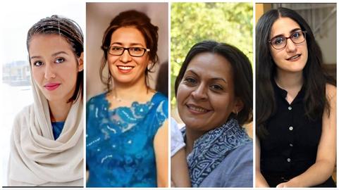 According to information received by IranWire, Sahar Mohebpour and Roksana Vejdani were arrested at their workplaces on September 26, while Bahareh Qaderi and Setareh Ta'ami were apprehended at their residences
