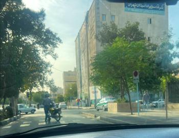 فضای امنیتی در اطراف بیمارستان فجر، محل بستری آرمیتا گراوند