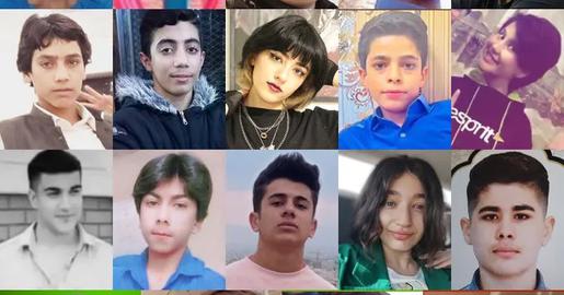 At least 48 children have been killed by the Iranian regime during six weeks of nationwide protests.