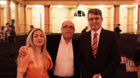 The Nowruz gathering in Frankfurt paid tribute to those who have sacrificed for freedom in Iran, including those who have been blinded by security forces and the families of executed protesters