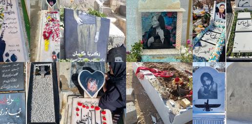 Amnesty International has documented and published images showing the destruction of graves belonging to more than 20 victims from 17 cities