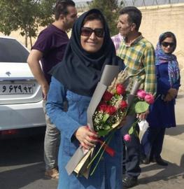مژگان باقری عضو انجمن صنفی معلمان فارس آزاد شد.