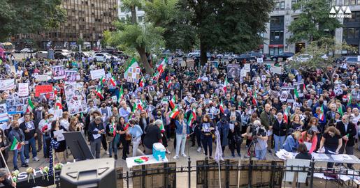 تجمع ایرانیان واشینگتن در حمایت از خیزش سراسری مردم ایران