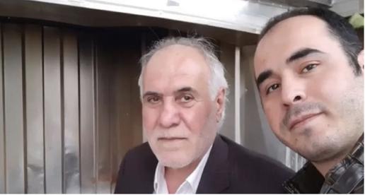 انتقال پدر حسین رونقی به بیمارستان پس از سکته مقابل اوین