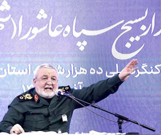 تشدید تهدیدهای سپاه علیه اسراییل؛ جباری گفت اسراییل را «شخم» می‌زنیم