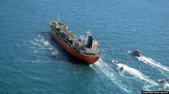 توقیف یک کشتی نفتی خارجی توسط سپاه در خلیج فارس