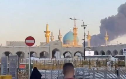 TWO EXPLOSIONS, FIRE HIT MASHHAD AS AIRPORT BURNS
