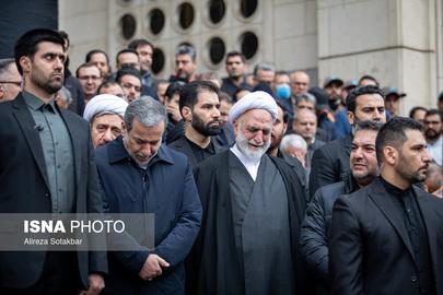مراسم تشییع قضات کشته شده دیوان عالی کشور