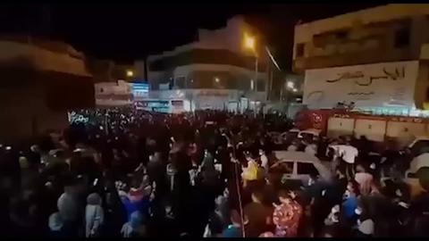 Crowds gathered in several Iranian cities on Thursday night to express outrage at the official response to the Metropol disaster