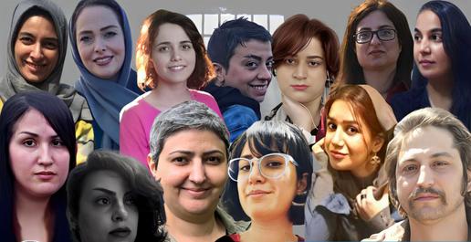 An Iranian Revolutionary Court in northern Rasht has handed down severe sentences to 11 women's rights advocates, amounting to a cumulative prison term of over 60 years and six months