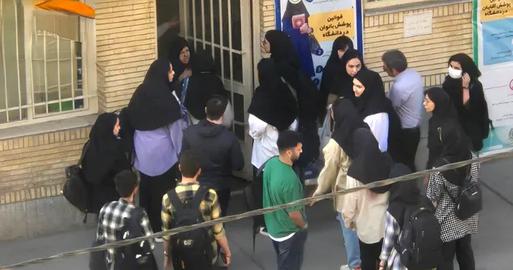 Iranian Authorities Assault Female Students Over Hijab Defiance
