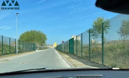 Now on entering Calais, fences stretch as far as the eye can see
