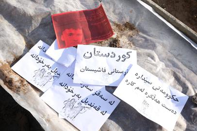 مراسم چهلم دانیال پابندی در آرامگاه آیچی سقز برگزار شد