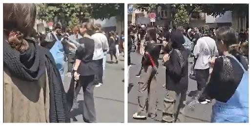 Kərəcdə keçirilən Aşura mərasimində hicabsız qızlar müəyyən edilərək çağırılıb