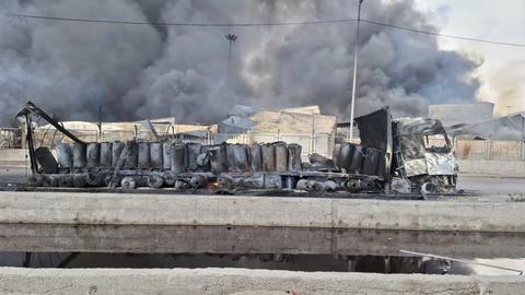 Iran Port Fire Costs Economy $25 Million Daily as It Continues to Burn