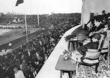 Amjadieh Stadium, the first modern football pitch of its time built in Iran, opened its doors in Tehran in 1939