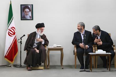 دیدار رهبران گروههای  فلسطینی با گروه های فلسطینی هشتم اسفند ۱۳۸۸