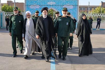 In the meetings of the Supreme Council of the IRGC Commanders, usually senior government officials such as the president also deliver speeches