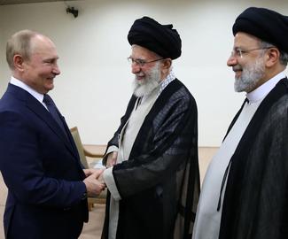 Vladimir Putin, the author argues, has a substantial stake in the future of the Islamic Republic, which in turn depends on him