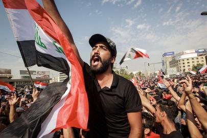 Simultaneously, citizens of Iraq and Lebanon have taken to the streets to denounce the Islamic Republic's interference in their domestic politics