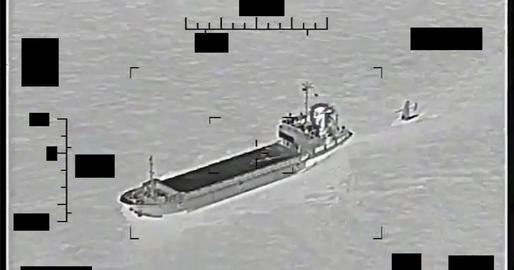 The IRGC’s Shahid Baziar warship had attempted to tow away the unmanned vessel carrying cameras, radars and sensors