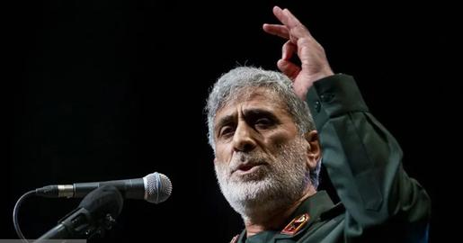 Esmail Ghani, commander of the IRGC's Quds Force, also backed the killing of civilians he referred to as "vile Jews"