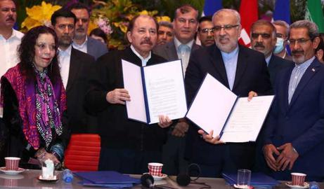 State TV reported that in Nicaragua, the two governments had signed a new agreement on oil sales, exploration and investment