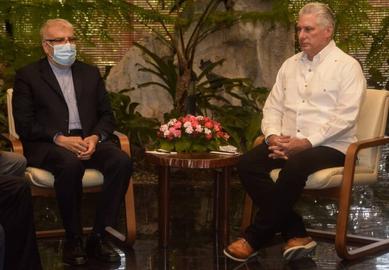 In Cuba Oji met with President Miguel Díaz-Canel and reportedly signed two memoranda of understanding on energy and agricultural cooperation