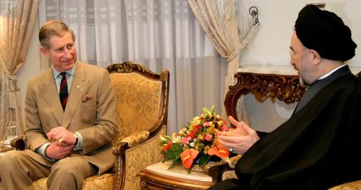 King Charles III's One-Day Visit to Iran in 2004