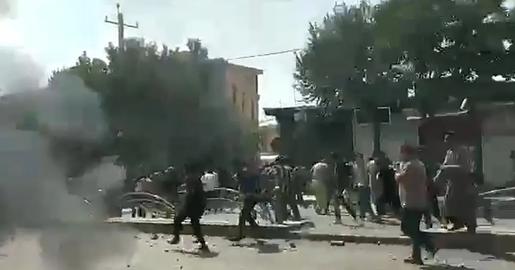 Officers also used live ammunition to break up protests in the city of Divandarreh in Mahsa's home province, Kurdistan