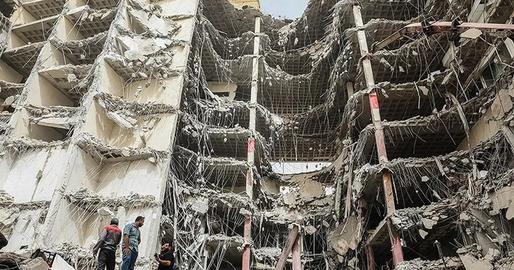 The Metropol building's Tower 2 collapsed in May this year, killing scores of people