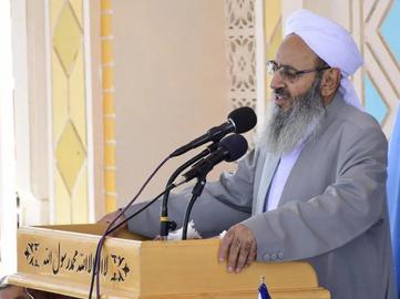 Molavi Abdolhamid, the Friday prayer leader of Zahedan, issued the call in his sermon on February 17, as anti-government protesters defied increased security measures to return to the streets of the southeastern restive city