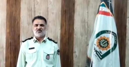 Colonel Ebrahim Kouchakzaei, the police chief in Rask, was accused of rape by the city's Friday Imam in a shock intervention on Tuesday
