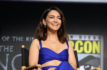 Nazanin Boniadi, a Tehran-born actress and human rights activist, stars in the new series Lord of the Rings: The Rings of Power